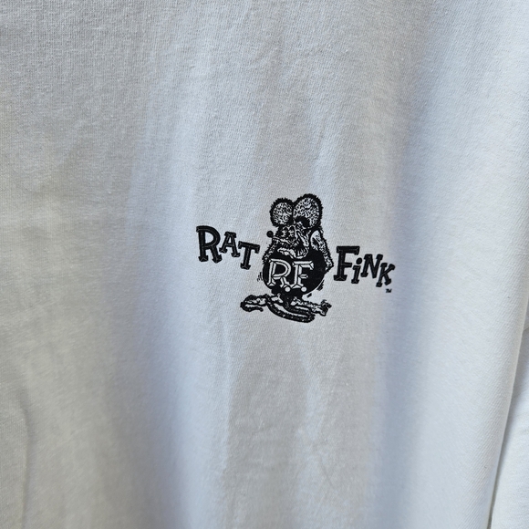 Vintage 2008 Rat Fink "Race?" T-Shirt - Picture 6 of 8